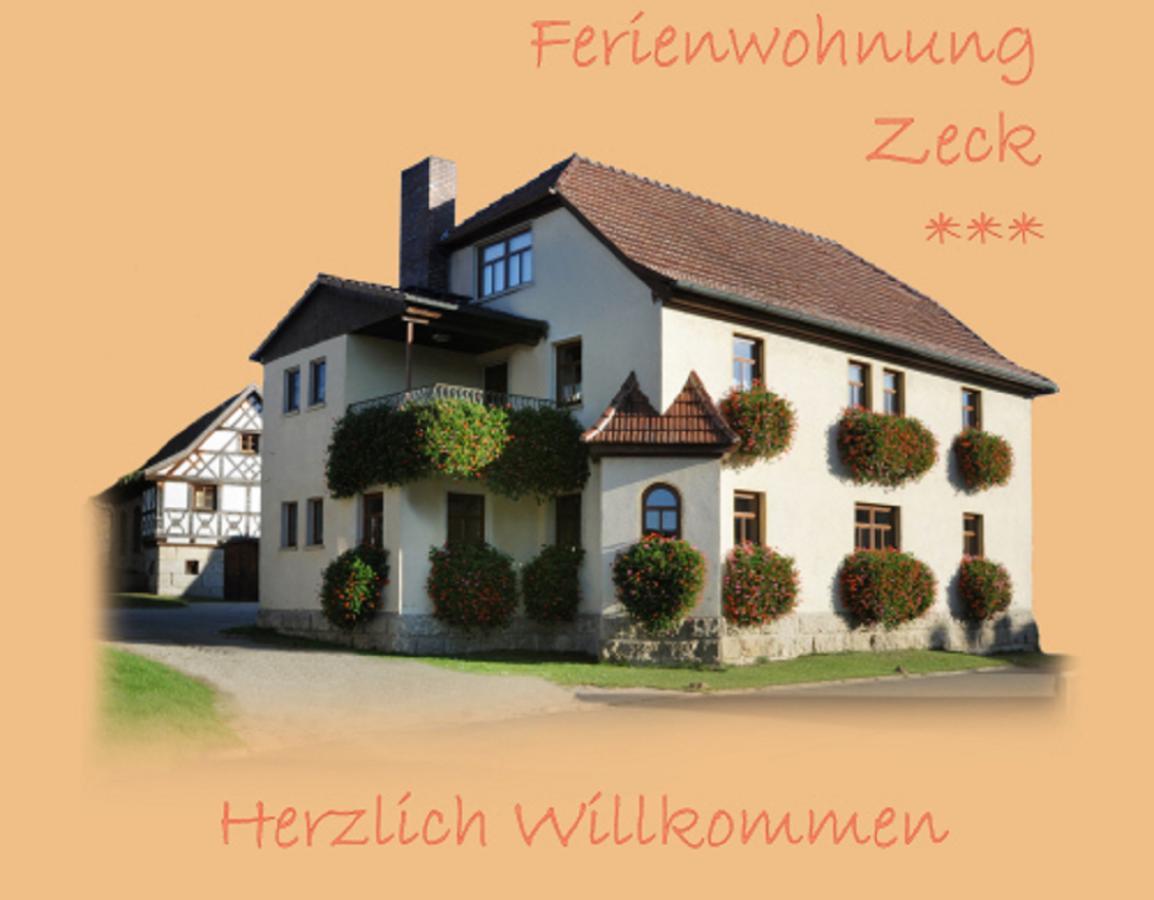 Ferienwohnung Zeck บัดชตาฟเฟลชไตน์ ภายนอก รูปภาพ